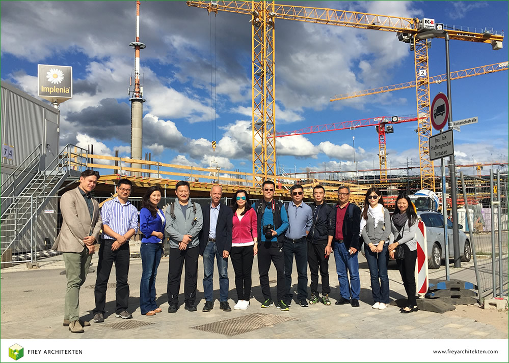 Internationale Delegationen im Heidelberg Village
