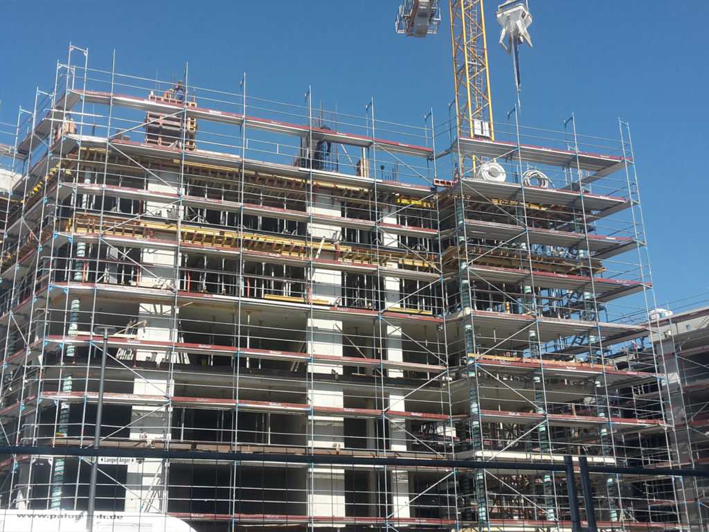 Bauteil A Rohbauarbeiten im 6. OG